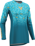 THOR Women's Launchmode Spotted Jersey, Jade/Starlight, Medium, Part Number 2911-0406