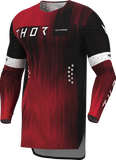 THOR Sportmode Vanish Jersey Black/Red 2XL, Part Number 2910-8845
