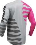THOR Launchmode Shredder Jersey Gray/Fuchsia 3XL, Part Number 2910-8883