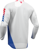 THOR Launchmode Air Darkside Jersey White/Blue, Small – Part Number 2910-8914