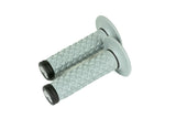 Renthal 1/2 Waffle Soft/Firm MX Dual Compound Tapered Grips, Gray/Black, G202
