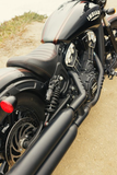 FOX QS3/QSR Piggyback Rear Shocks for Indian Scout, Scout Sixty and Scout Bobber – +1-Inch, Standard Spring, Part 897-25-321