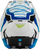 Fly Racing Formula CP Charge Helmet White/Blue/Black XS, Part 73-0062XS
