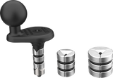 RAM MOUNTS Fork Stem Wedge Ball Base, 12 mm–32 mm, RAM-B-342WU