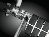 Kuryakyn 1-1/4-Inch Stirrup Heel Rest Extenders Chrome, Model 8043