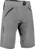 Fly Racing Radium Shorts Grey Size 32 - Lightweight Enduro and Downhill Bike Shorts