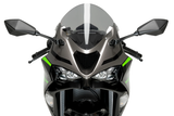 Puig R-Racer Smoke Windscreen 21832H for 2024-2025 Kawasaki Ninja ZX-6R