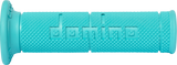 DOMINO Corsa Road-Racing Grips, Cyan, Model 6495, Part Number 6495.82.80.06-0