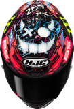 HJC XL RPHA 1N V2 Carbon Helmet, Funky Diablo MC8, FB27NUS7108V
