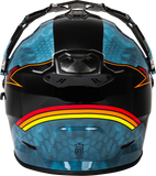 Fly Racing Trekker CW Conceal Helmet, Dual Shield, Slate/Black/Red, Small – Part Number 73-31359S