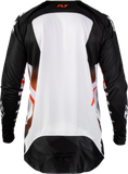 FLY RACING Small Evolution DST Bolt Jersey White/Black/Orange 380-122S