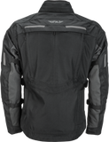 Fly Racing Off Grid Jacket Black XL – Waterproof, Breathable Motorcycle Gear with Removable Armor