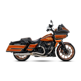 Vance & Hines 27345 Stainless 2-into-1 Upsweep Exhaust System for 17-23 Harley-Davidson Touring/CVO Touring
