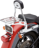 Cobra Detachable Round Chrome Backrest for Harley-Davidson Softail, Part 602-2001
