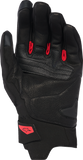 Alpinestars Faster V3 Plasma Drystar Motorcycle Gloves, Black/Fluo Red, Small, Part 3560227-1030-S