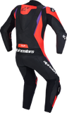 Alpinestars Missile v3 1-Piece Leather Racing Suit Black/Red Fluo/Purple US 42 / EU 52, Part 3150127-1682-52