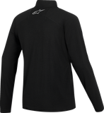Alpinestars AT 8 Merino Long Sleeve Shirt, Black, Small, Part Number 4750127-10-S