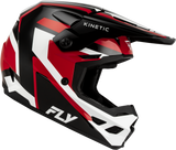 Fly Racing Kinetic Sync Helmet Black/Red/White Large, Part Number 73-2002L