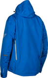 Fly Racing Incline Jacket Blue/Grey (Part Number 470-41073X) - Waterproof and Breathable Motorcycle Outerwear