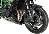 Puig Brake Cooler 2.0 Matte Black for Kawasaki, Part Number 22442J