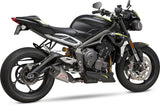 Yoshimura 19680BP521 Street AT2 Works Slip-On Exhaust, Stainless Steel, Carbon Fiber