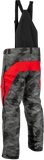 Fly Racing SNX Pro Pant Red/Black MT - Waterproof Snow Bike Pants with Breathable Tech and Reinforced Durability