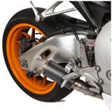 Hotbodies MGP Stinger Slip-On Exhaust with Matte Carbon Can for Honda CBR1000RR, Part Number 40801-2405