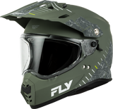 Fly Racing Trekker Granite Helmet Matte Sage/Grey 2X, Part Number 73-70432X