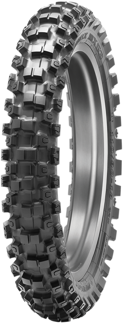 Dunlop Geomax MX53 Rear Tire - 70/100-10 - 41J Part Number 45236262