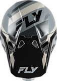 Fly Racing Formula CP Seal Helmet Black/Grey/Light Grey XS