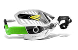 Cycra CRM Wrap-Around Handguards with 7/8-Inch Clamp, White/Green, Part 1CYC-7407-72X