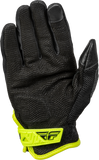 Fly Racing Coolpro Force Gloves Black/Hi Vis Large - Part #476-4128L