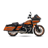 Vance & Hines 27345 Stainless 2-into-1 Upsweep Exhaust System for 17-23 Harley-Davidson Touring/CVO Touring