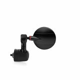 Rizoma Spy-R 57mm Black Motorcycle Mirror BS185B