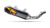 FMF Factory 4.1 RCT Slip-On Exhaust with Stainless Steel Mid-Pipe and Carbon Fiber End Cap, Part 045713