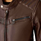 Womens Roadster Air D3o Jacket Brown Leather Xs