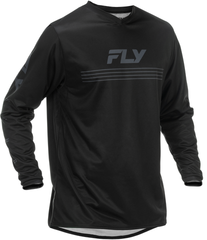 Fly Racing Universal Jersey Black/White 4X - Durable Off-Road Motorcycle Jersey