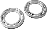 Kuryakyn Rear Speaker Accents, Chrome, Model 3792