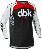 Fly Racing Evolution DST DBK Jersey Black/White/Red - Part Number 379-1232X
