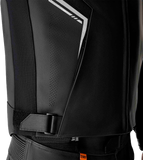 S1 D3o Leather Jacket Blk/Whi Sm