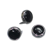 Mustang Motorcycle 12.5mm Black Studs, Model 78089