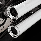Vance & Hines 18–22 Harley-Davidson Softail Eliminator 300 Chrome Slip-On Exhaust, Part 16312