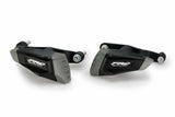 Puig Pro 2.0 Black Frame Sliders for Yamaha YZF-R1 and YZF-R1M, Part 21544N