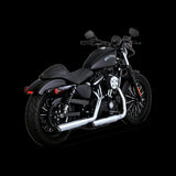 Vance & Hines 3-Inch Twin Slash PCX Slip-On Exhaust for Harley-Davidson Sportster 2014-2022, Part 16361
