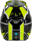 Fly Racing Formula CC Strike Helmet Grey/Black/Hi-Vis XL, Part Number 73-4364X