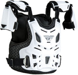 Fly Racing Youth CE Revel Roost Guard White (Part #36-16065 YTH CE WHT)