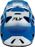 Fly Racing Rayce Sonar Bicycle Helmet Blue/White/Black XL, Part Number 73-3652X