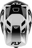 FLY Racing Rayce Sonar Bicycle Helmet White/Black XL, Part Number 73-3650X