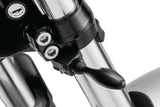 Kuryakyn 2580 Pipe Wrench Fork Mounts, Black