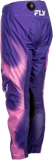 Fly Racing Youth Kinetic Torch Pants Purple/Pink Size 18, Part Number 380-53818